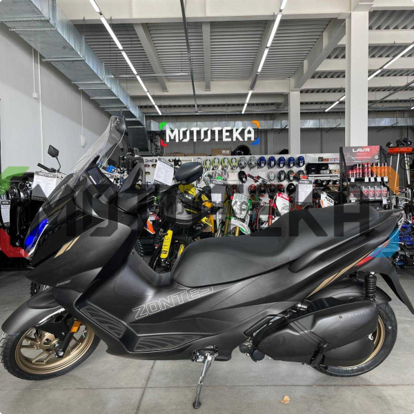Скутер Zontes (Зонтес) ZT350 - E (ZT1P77MP EFI) 15/14 чёрный с ПТС | Мототека Скутер Zontes (Зонтес) ZT350 - E (ZT1P77MP EFI) 15/14 чёрный с ПТС | Мототека