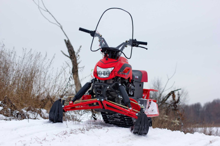 Снегоход IRBIS (Ирбис) Dingo T200 (Ирбис Динго Т200) чёрный/красный с ПСМ - купить с доставкой, по выгодной цене в интернет-магазине Мототека