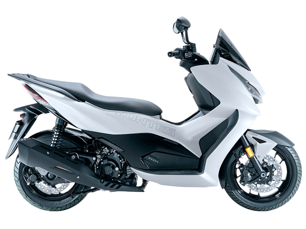Скутер Zontes (Зонтес) ZT350 - D (ZT1P77MP EFI) 15/14 серебристый с ПТС | Мототека Скутер Zontes (Зонтес) ZT350 - D (ZT1P77MP EFI) 15/14 серебристый с ПТС | Мототека